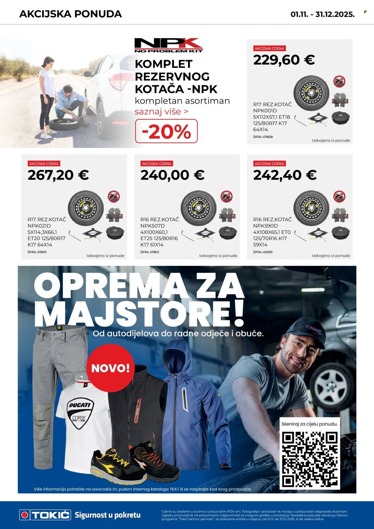 TOKIĆ katalog - Akcijski letak studeni/prosinac 2025