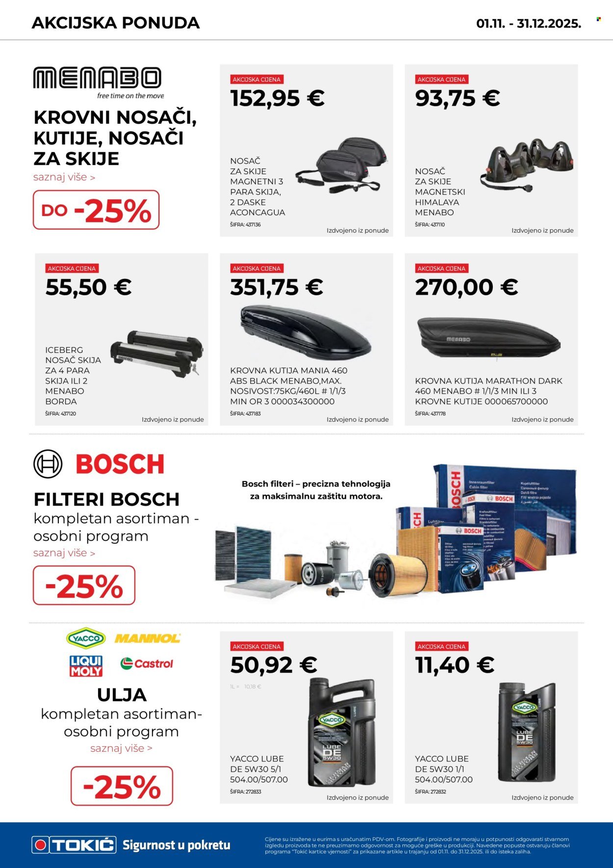 TOKIĆ katalog - Akcijski letak studeni/prosinac 2025