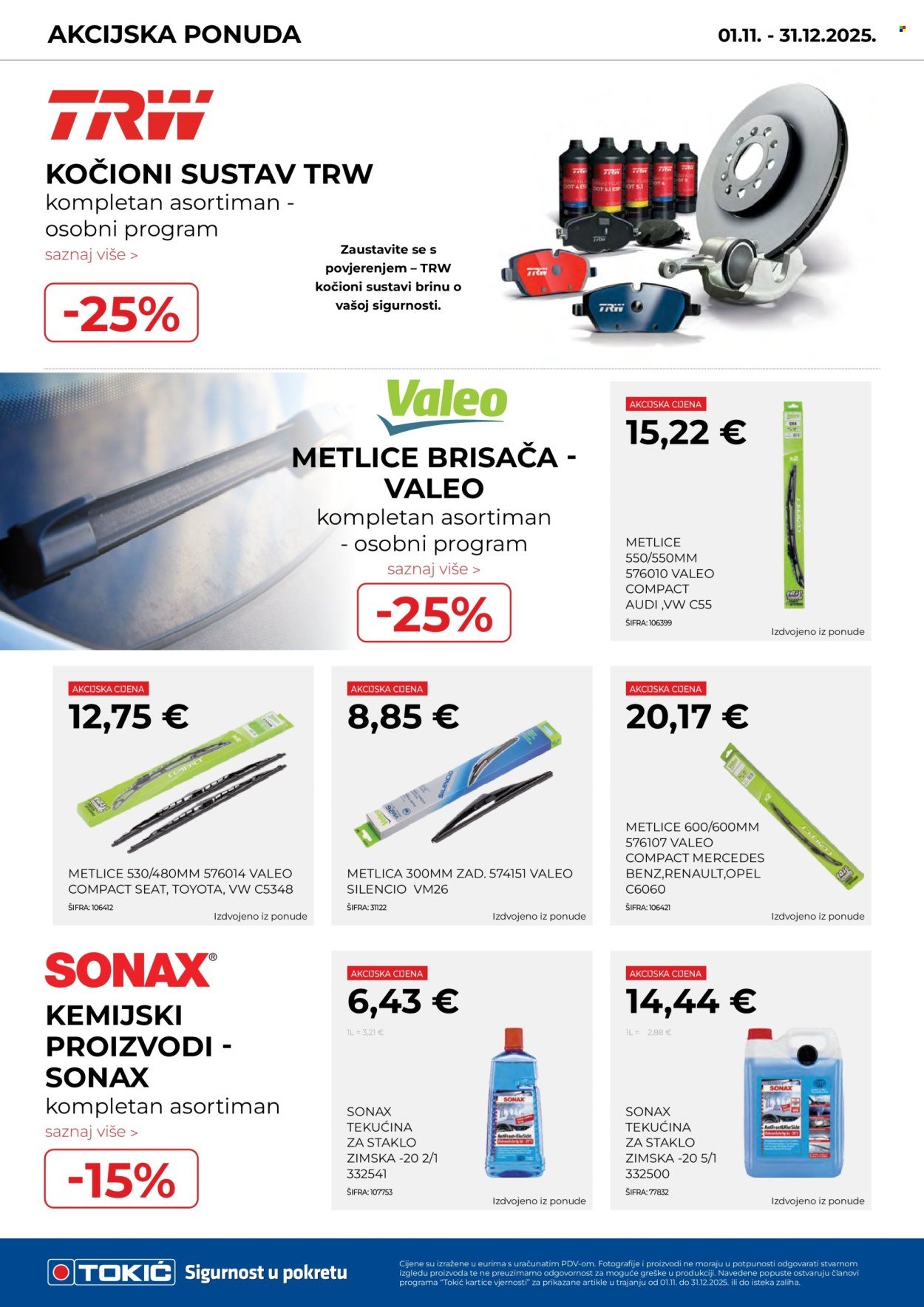 TOKIĆ katalog - Akcijski letak studeni/prosinac 2025