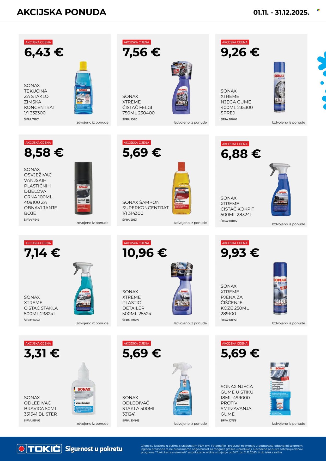 TOKIĆ katalog - Akcijski letak studeni/prosinac 2025