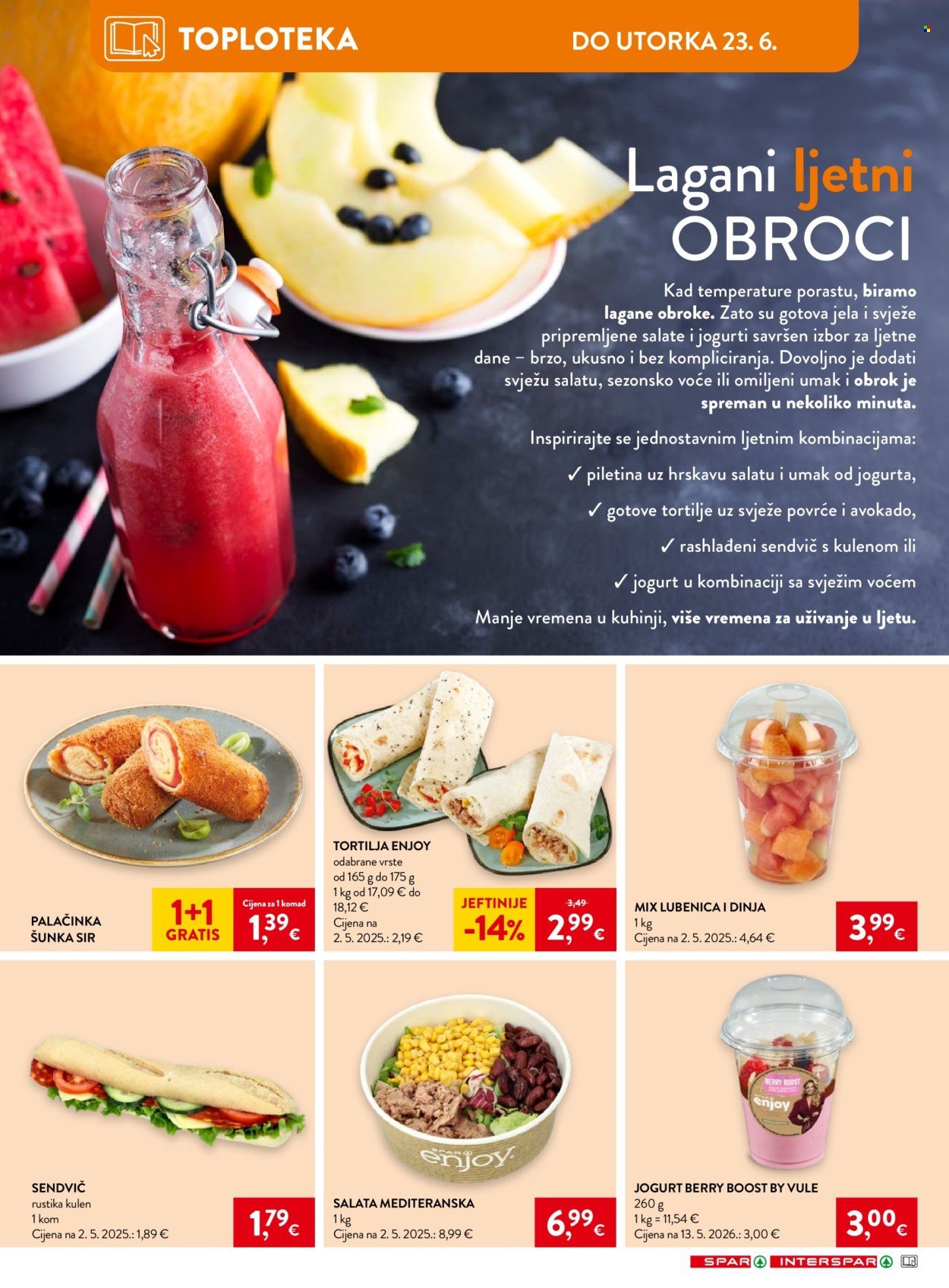 INTERSPAR katalog - Tvoje ljeto, naša strast