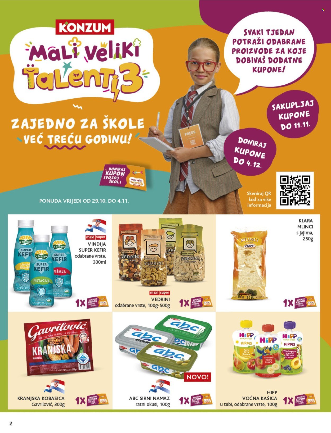 KONZUM katalog - Od srijede 29.10.2025.