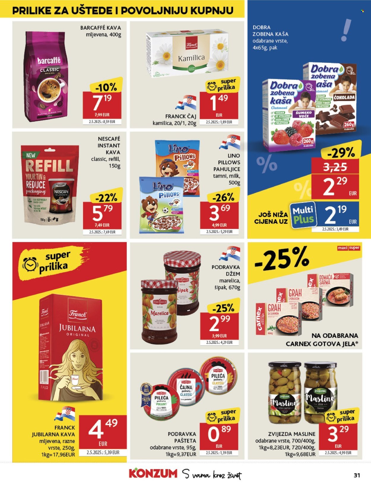 KONZUM katalog - Od srijede 29.10.2025.