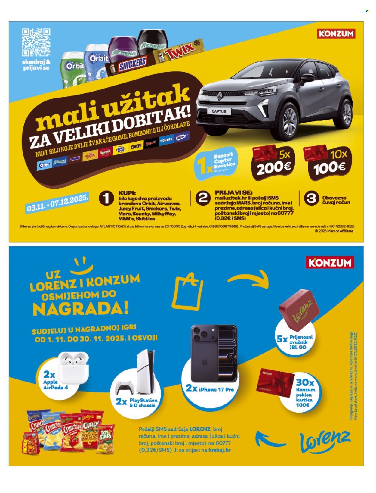 KONZUM katalog - Od srijede 29.10.2025.