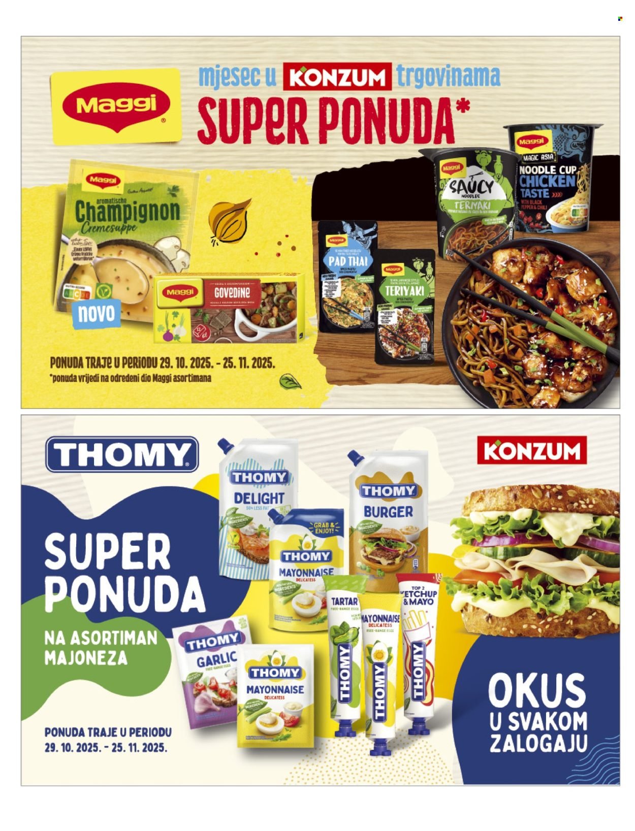 KONZUM katalog - Od srijede 29.10.2025.