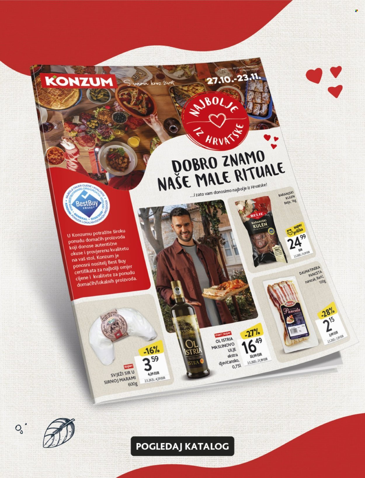 KONZUM katalog - Od srijede 29.10.2025.
