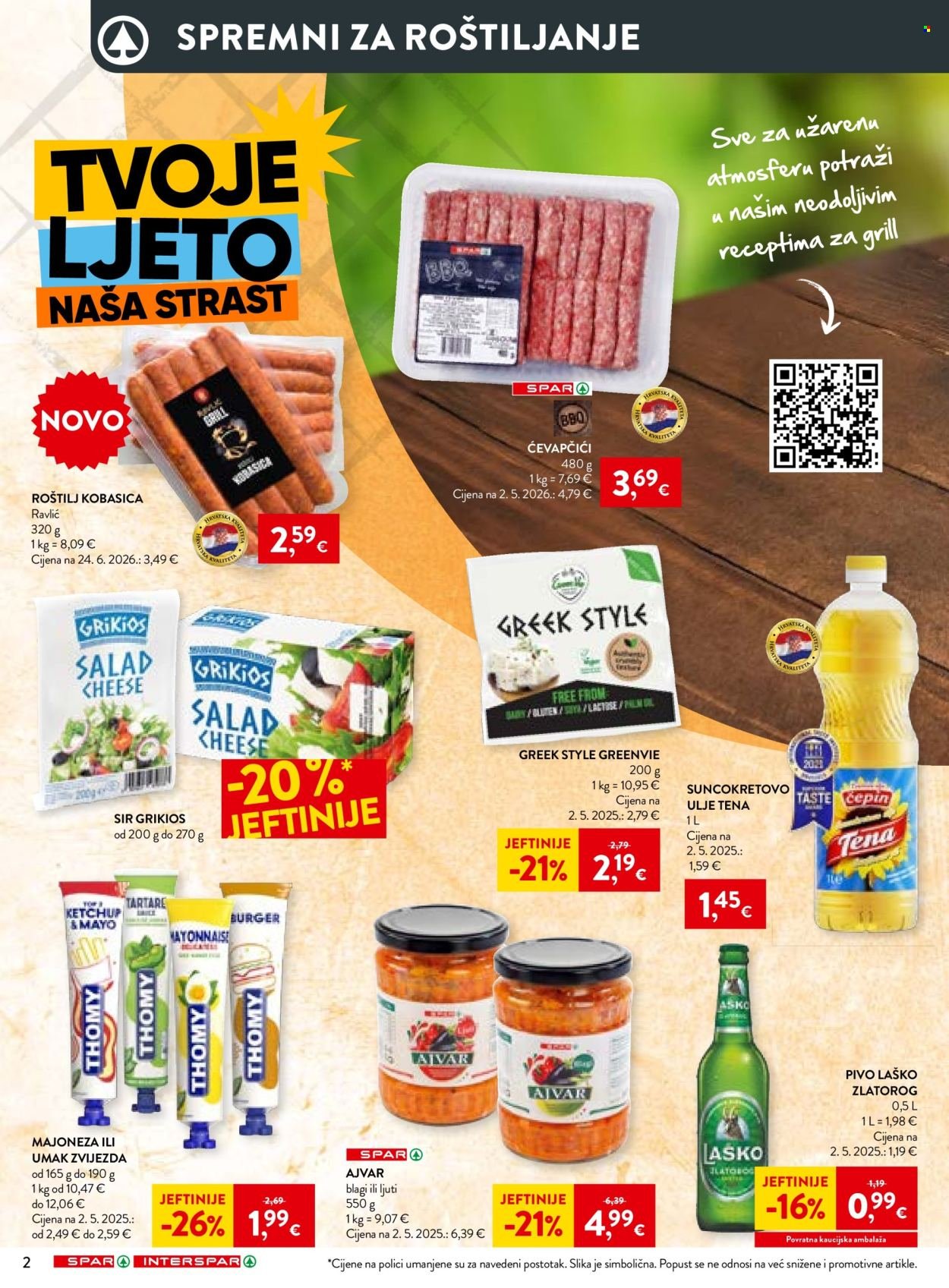 SPAR katalog - Od srijede 01.07.2026.