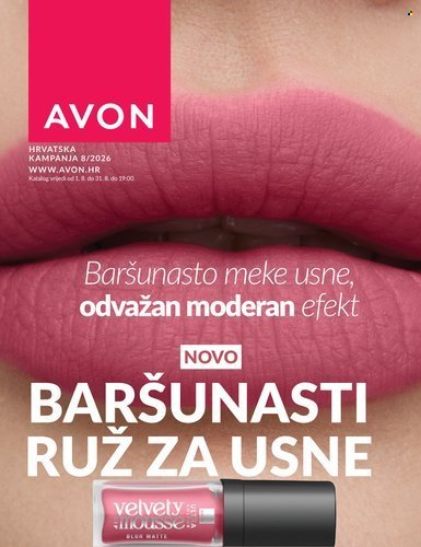 AVON katalog - Baršunasti ruž za usne
