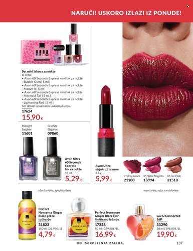 AVON katalog - Baršunasti ruž za usne