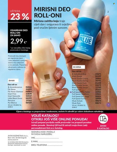 AVON katalog - Baršunasti ruž za usne