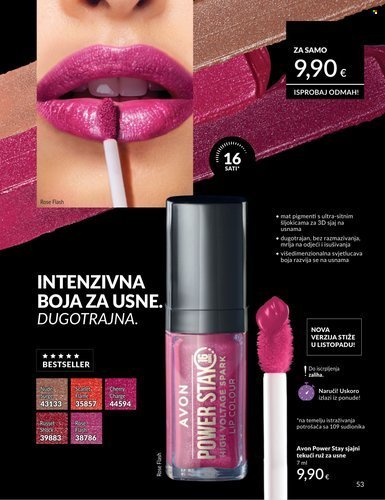 AVON katalog - Baršunasti ruž za usne