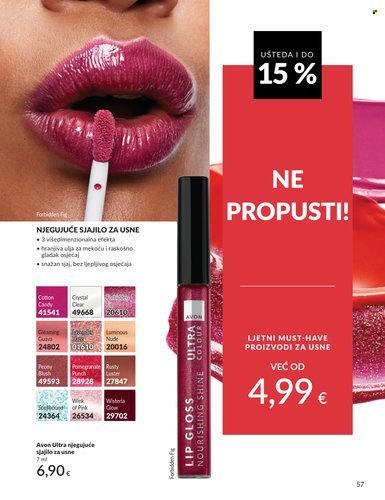 AVON katalog - Baršunasti ruž za usne