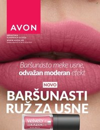 AVON katalog - Baršunasti ruž za usne