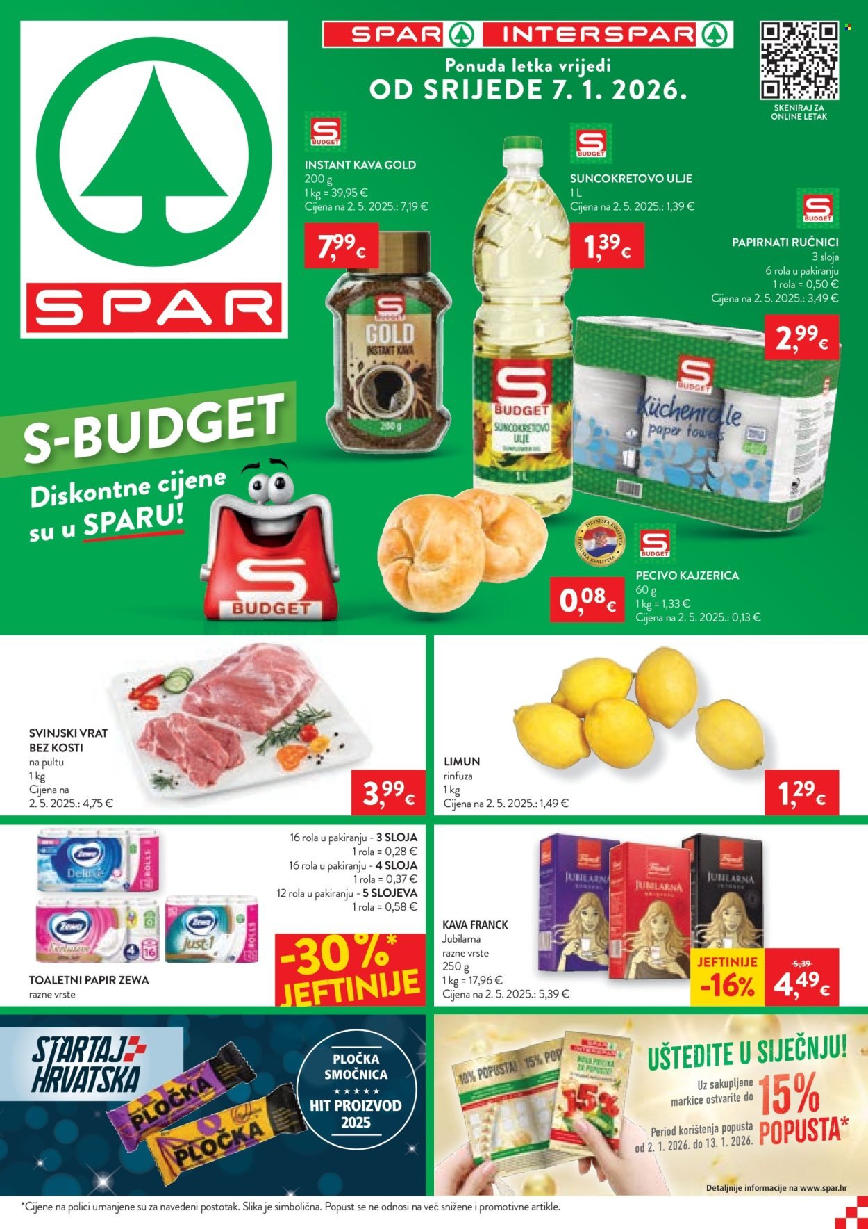INTERSPAR katalog - Od srijede 07.01.2026.