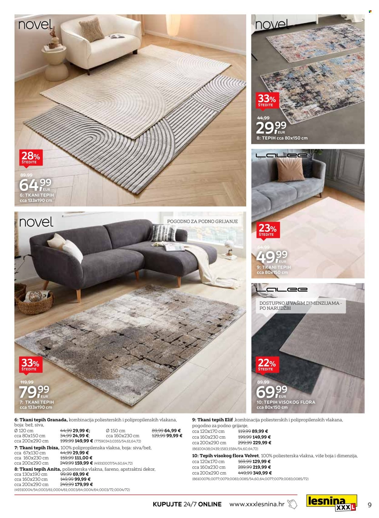 LESNINA katalog - Umjetnost na podu