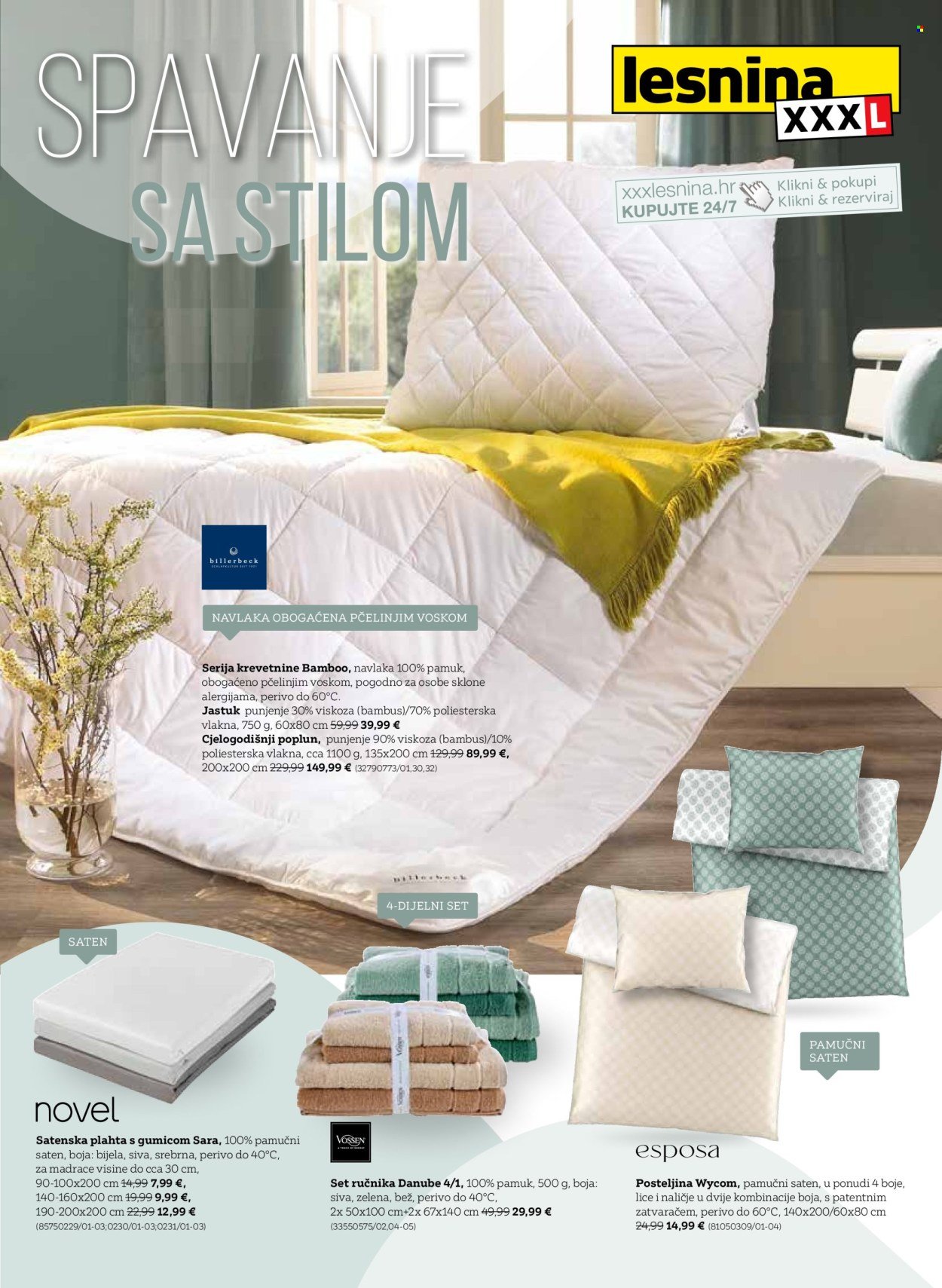 LESNINA katalog - Spavanje sa stilom