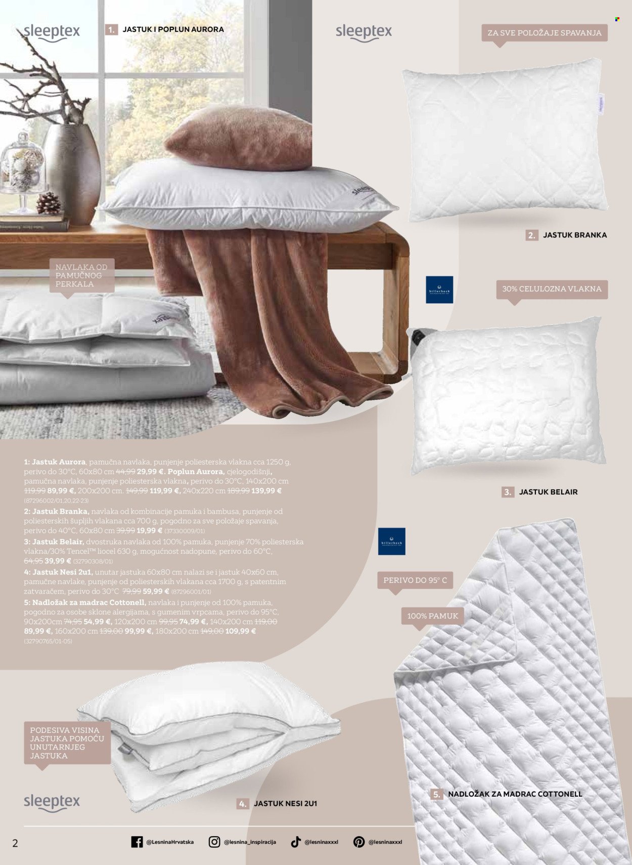 LESNINA katalog - Spavanje sa stilom