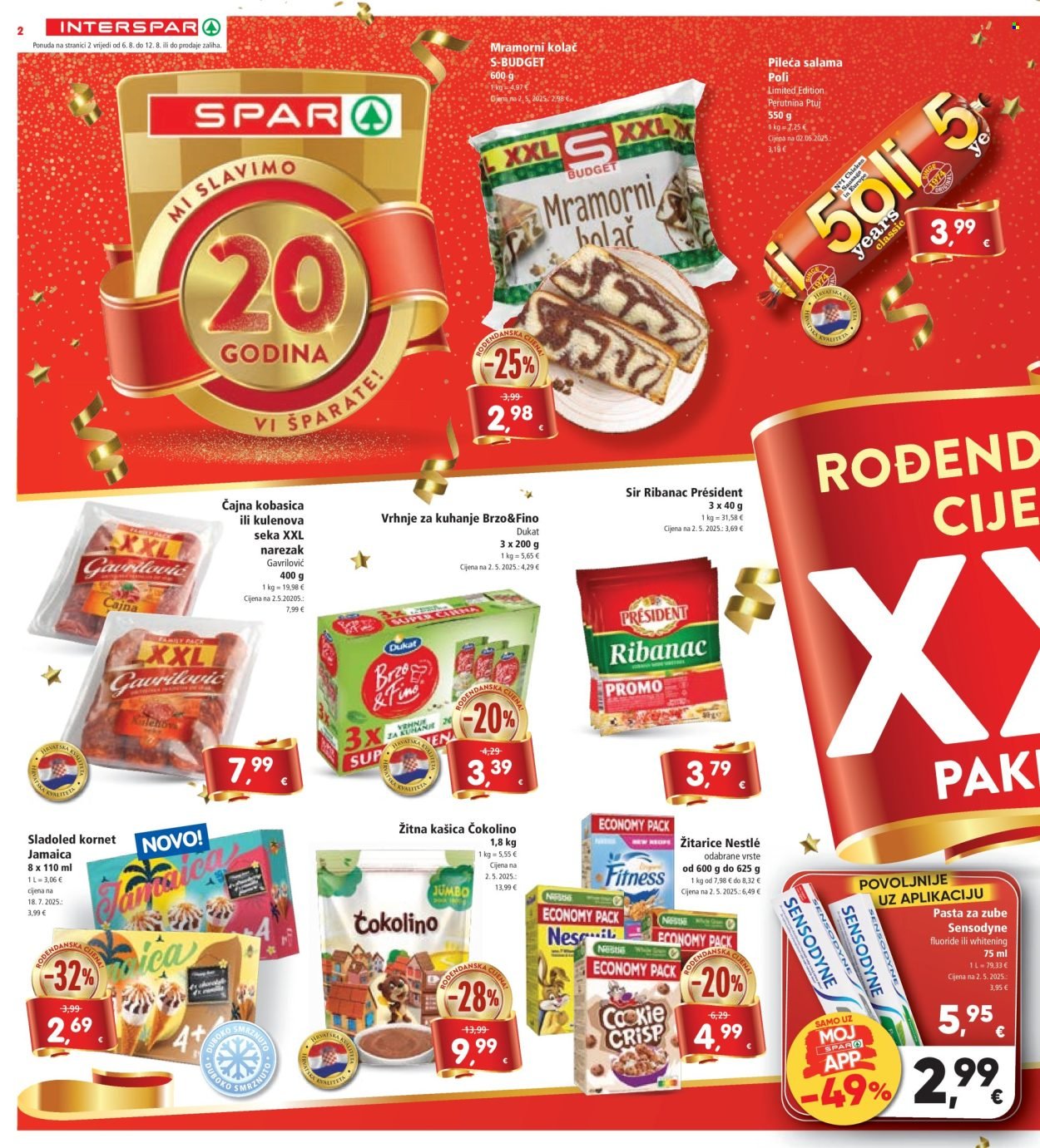 INTERSPAR katalog - Od srijede 06.08.2025.