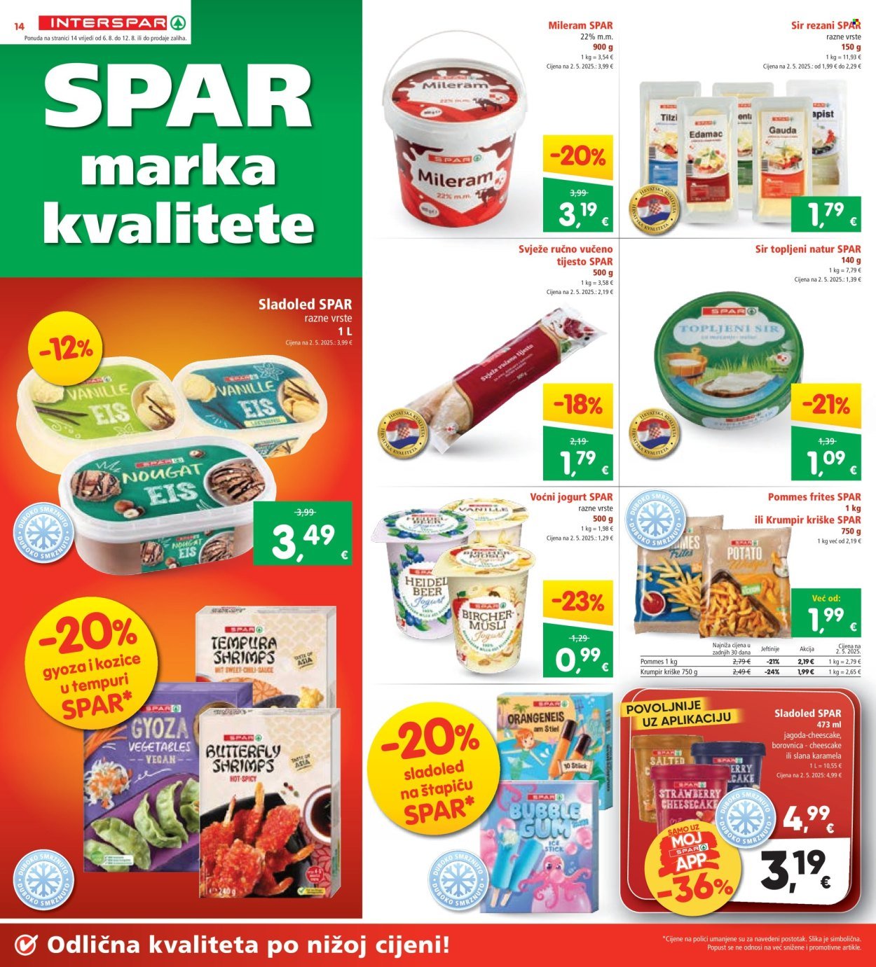 INTERSPAR katalog - Od srijede 06.08.2025.