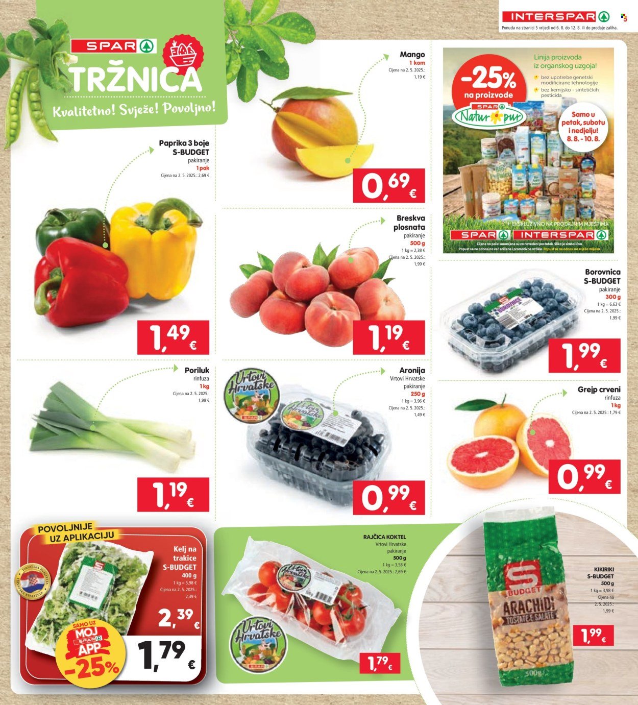 INTERSPAR katalog - Od srijede 06.08.2025.