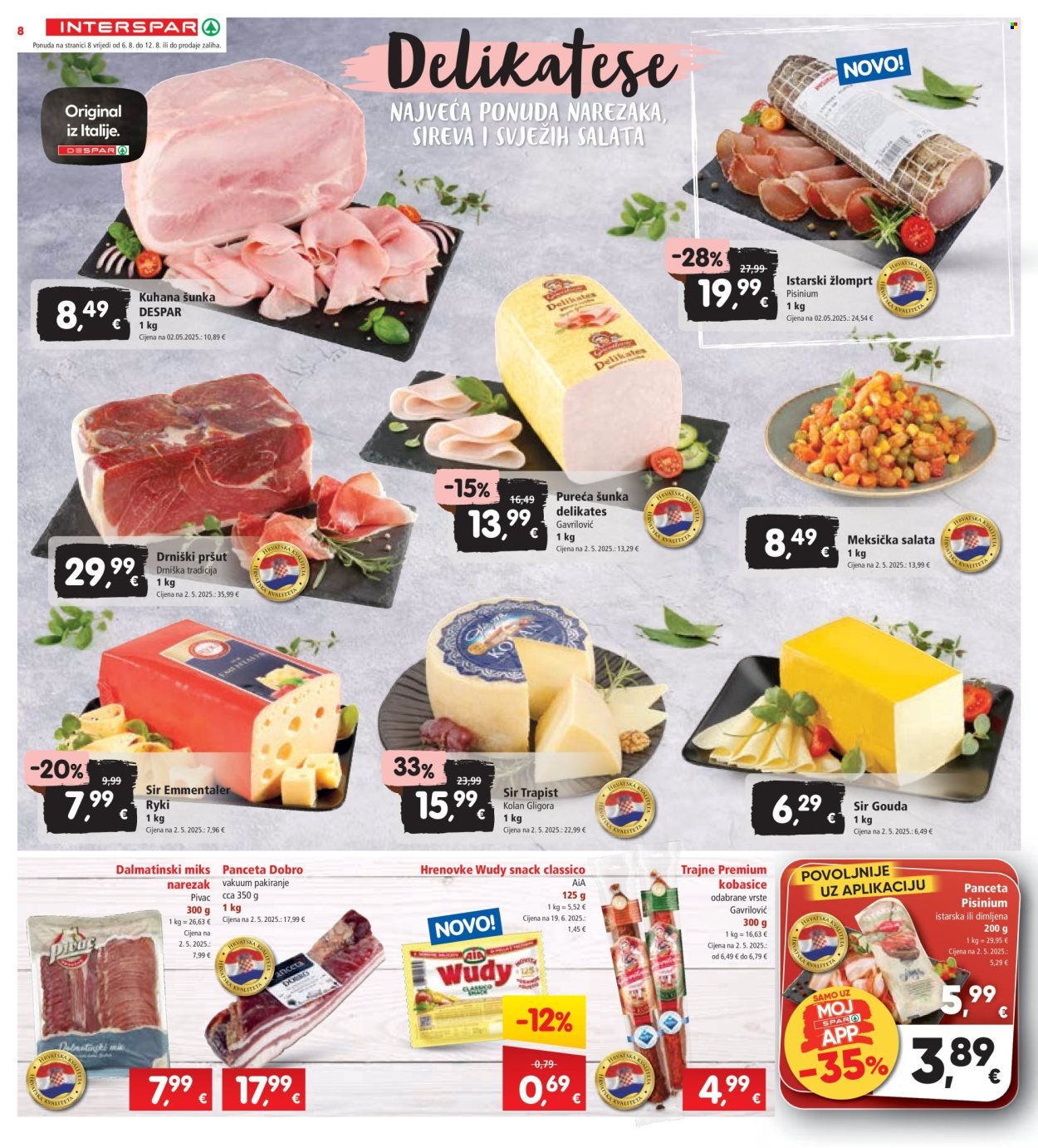 INTERSPAR katalog - Od srijede 06.08.2025.