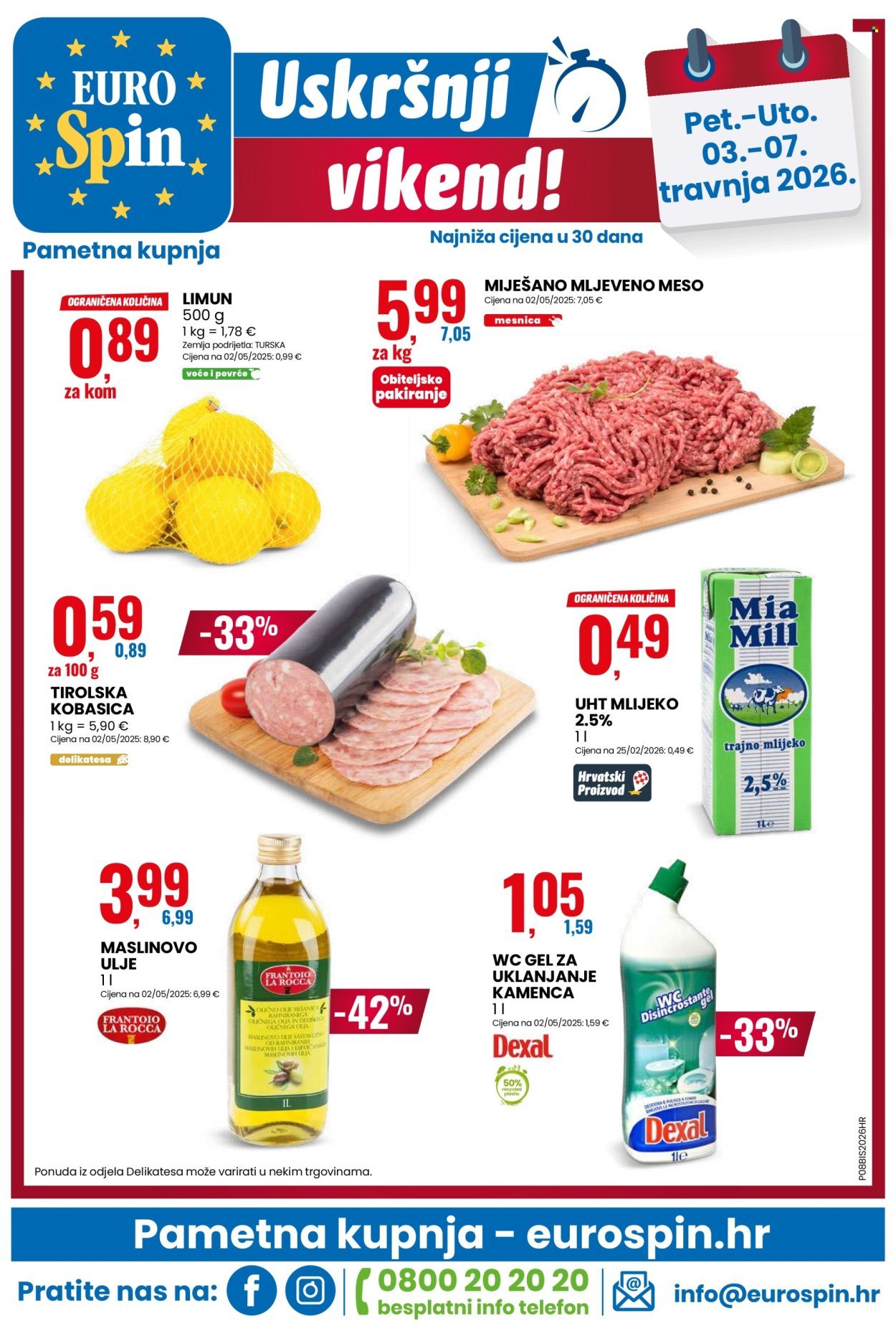 EUROSPIN katalog - Od srijede 01.04.2026.