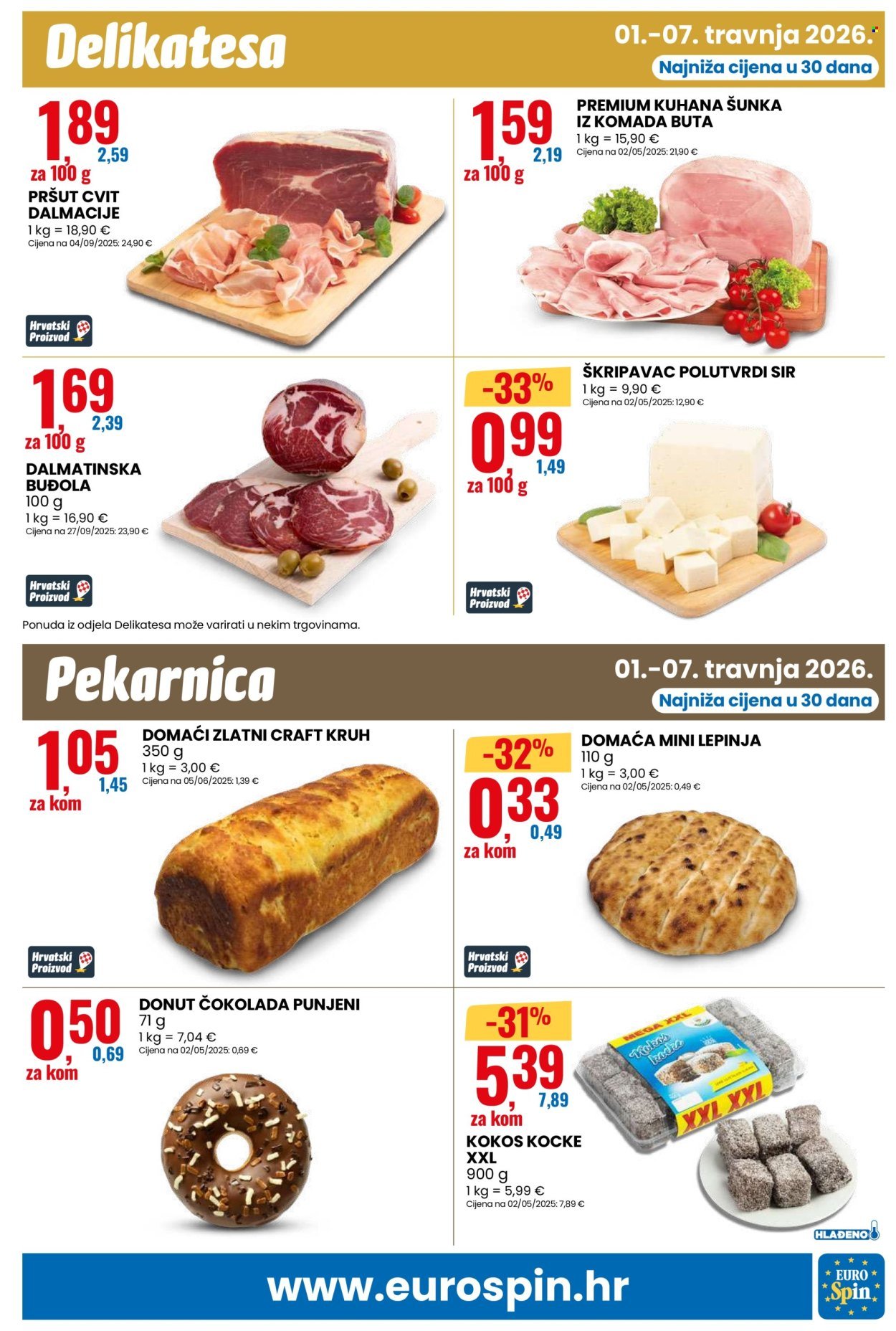 EUROSPIN katalog - Od srijede 01.04.2026.