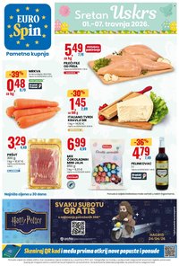 EUROSPIN katalog - Od srijede 01.04.2026.