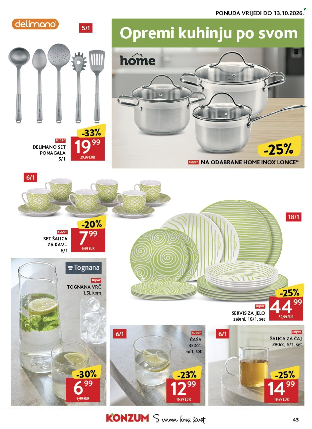 KONZUM katalog - Od srijede 30.09.2026.