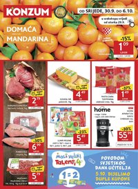 KONZUM katalog - Od srijede 30.09.2026.
