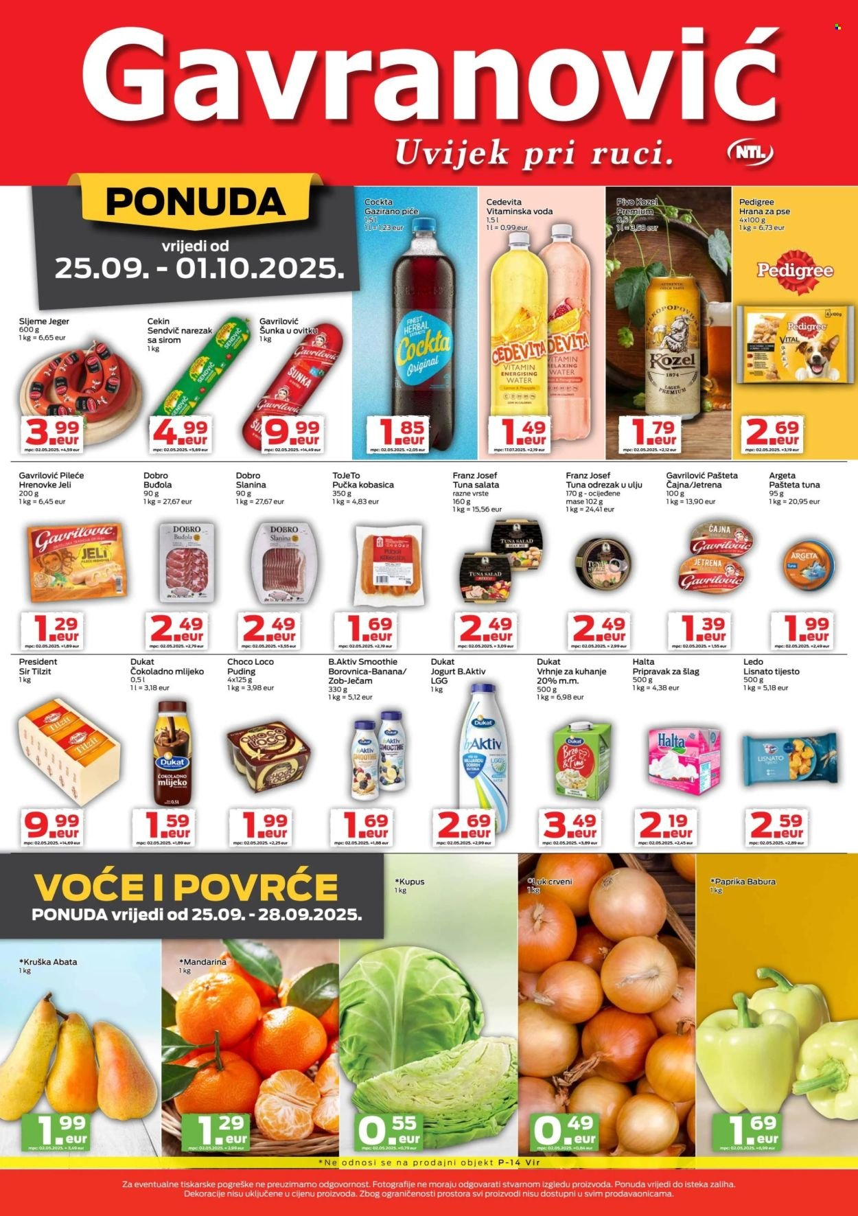 GAVRANOVIĆ katalog - Od četvrtka 25.09.2025.