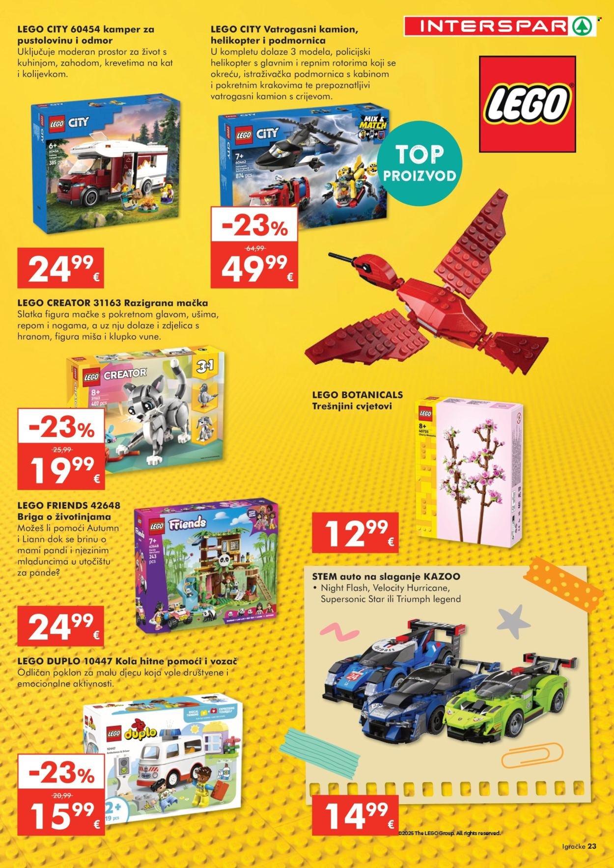 INTERSPAR katalog - Igračke