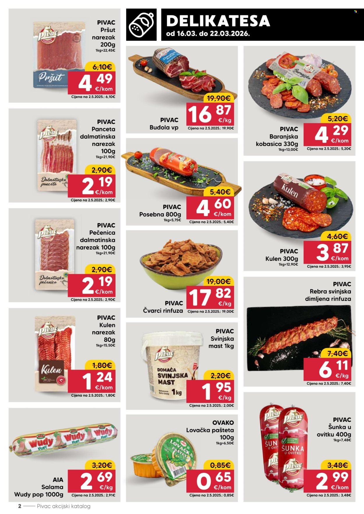 PIVAC katalog - Od ponedeljka 16.03.2026.