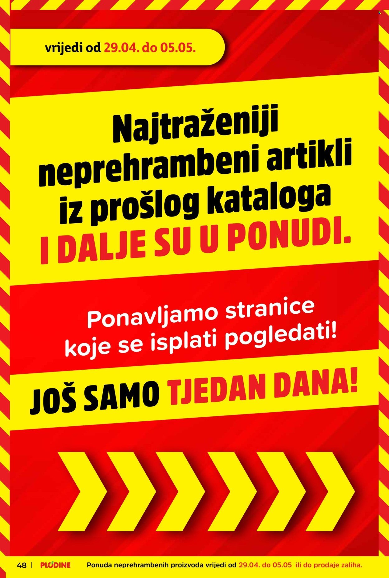 PLODINE katalog - Od srijede 29.04.2026.