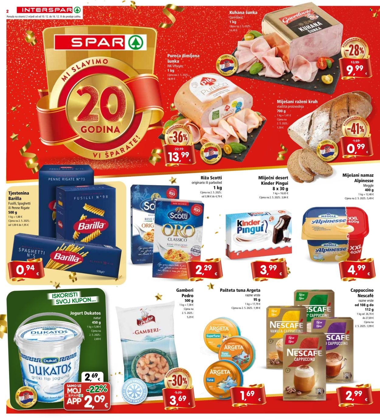 INTERSPAR katalog - Od srijede 10.12.2025.