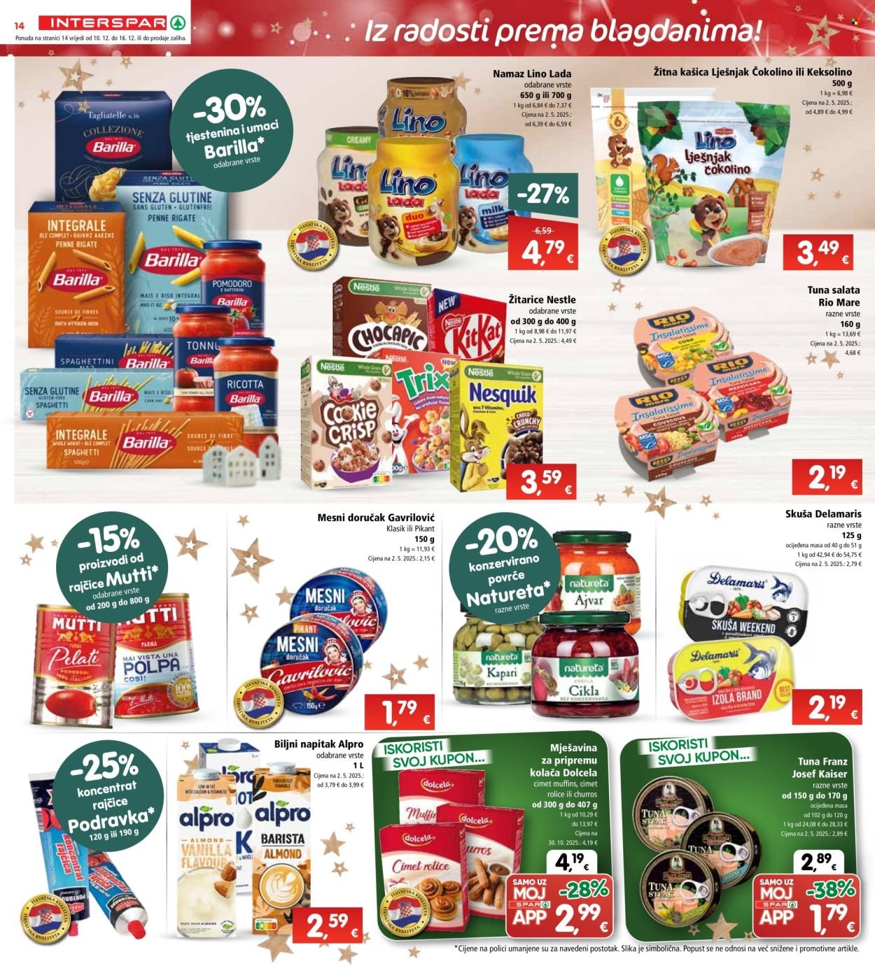 INTERSPAR katalog - Od srijede 10.12.2025.
