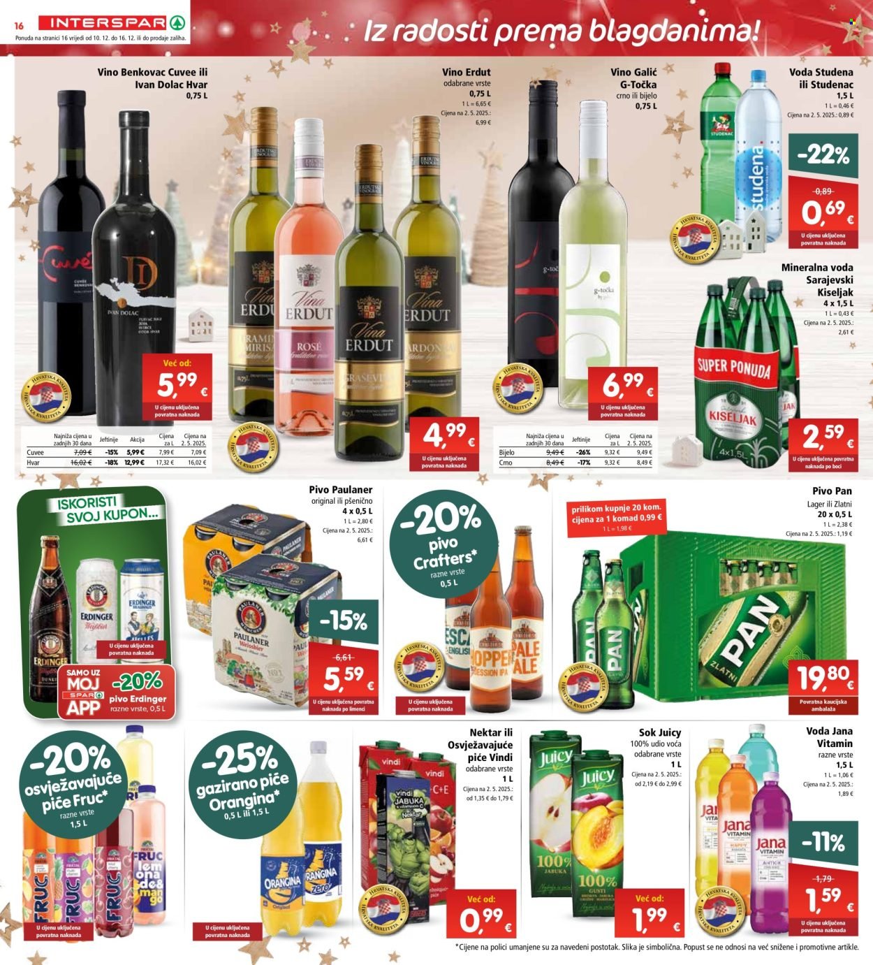 INTERSPAR katalog - Od srijede 10.12.2025.