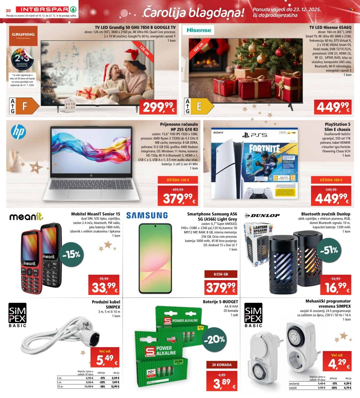 INTERSPAR katalog - Od srijede 10.12.2025.