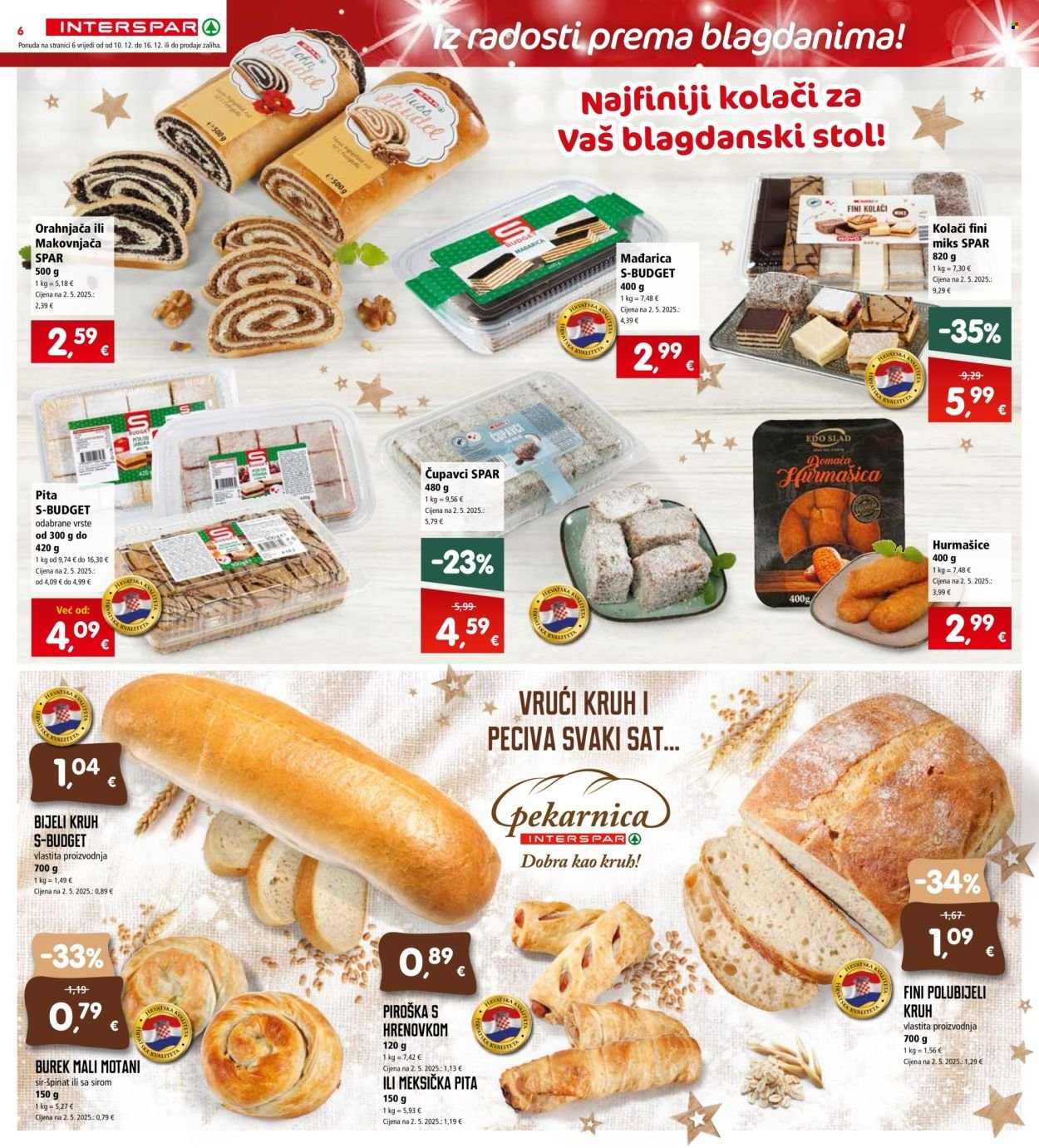 INTERSPAR katalog - Od srijede 10.12.2025.
