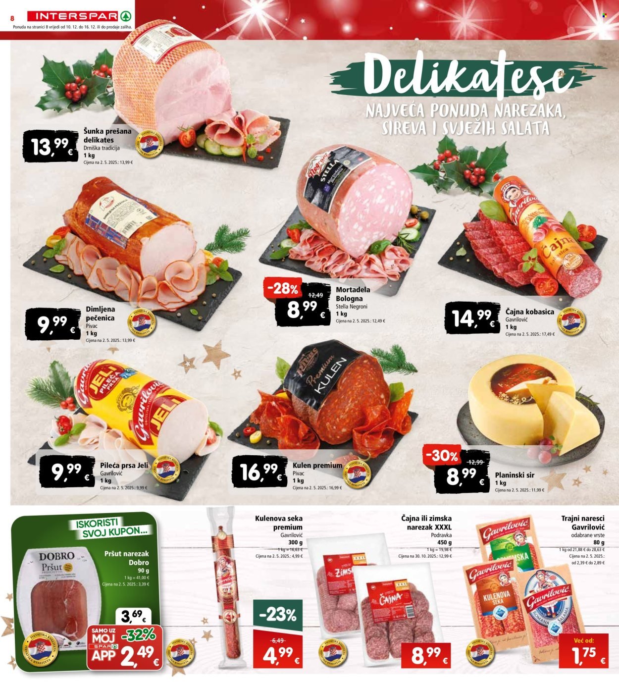 INTERSPAR katalog - Od srijede 10.12.2025.