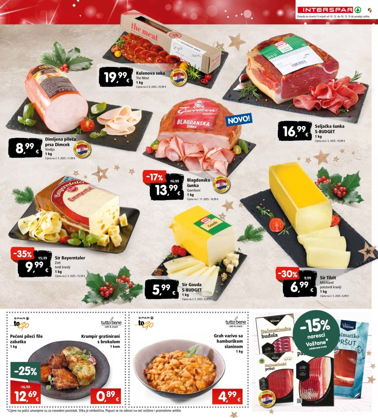 INTERSPAR katalog - Od srijede 10.12.2025.
