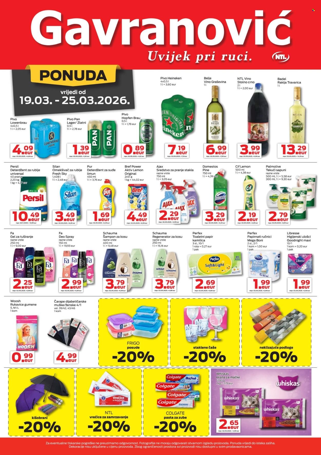 GAVRANOVIĆ katalog - Od četvrtka 19.03.2026.