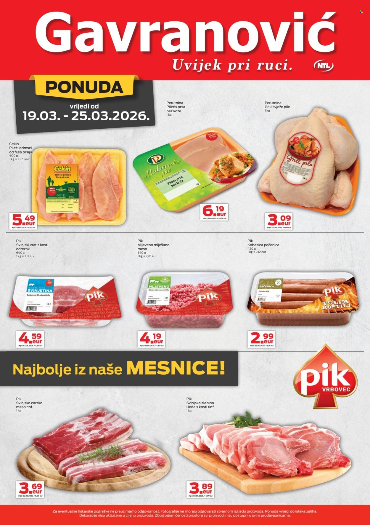 GAVRANOVIĆ katalog - Od četvrtka 19.03.2026.