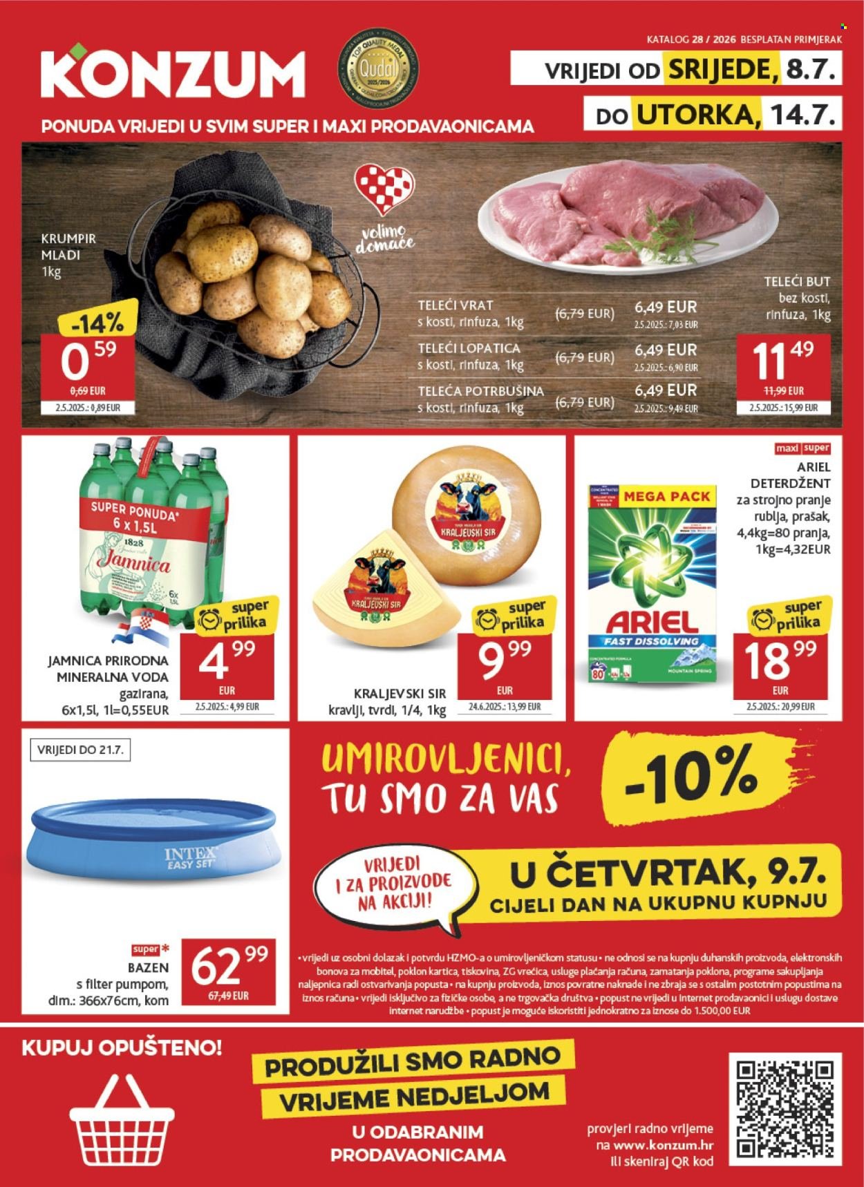 KONZUM katalog - Od srijede 08.07.2026.