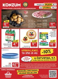 KONZUM katalog - Od srijede 08.07.2026.