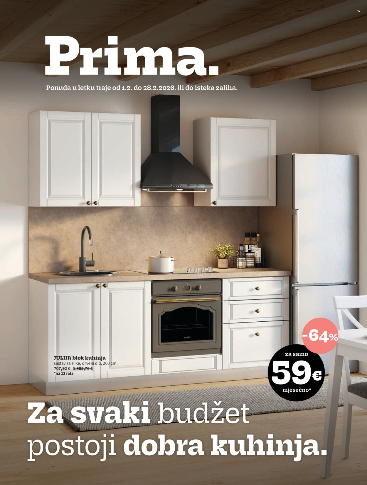 PRIMA katalog - MJESEC KUHINJA U PRIMI