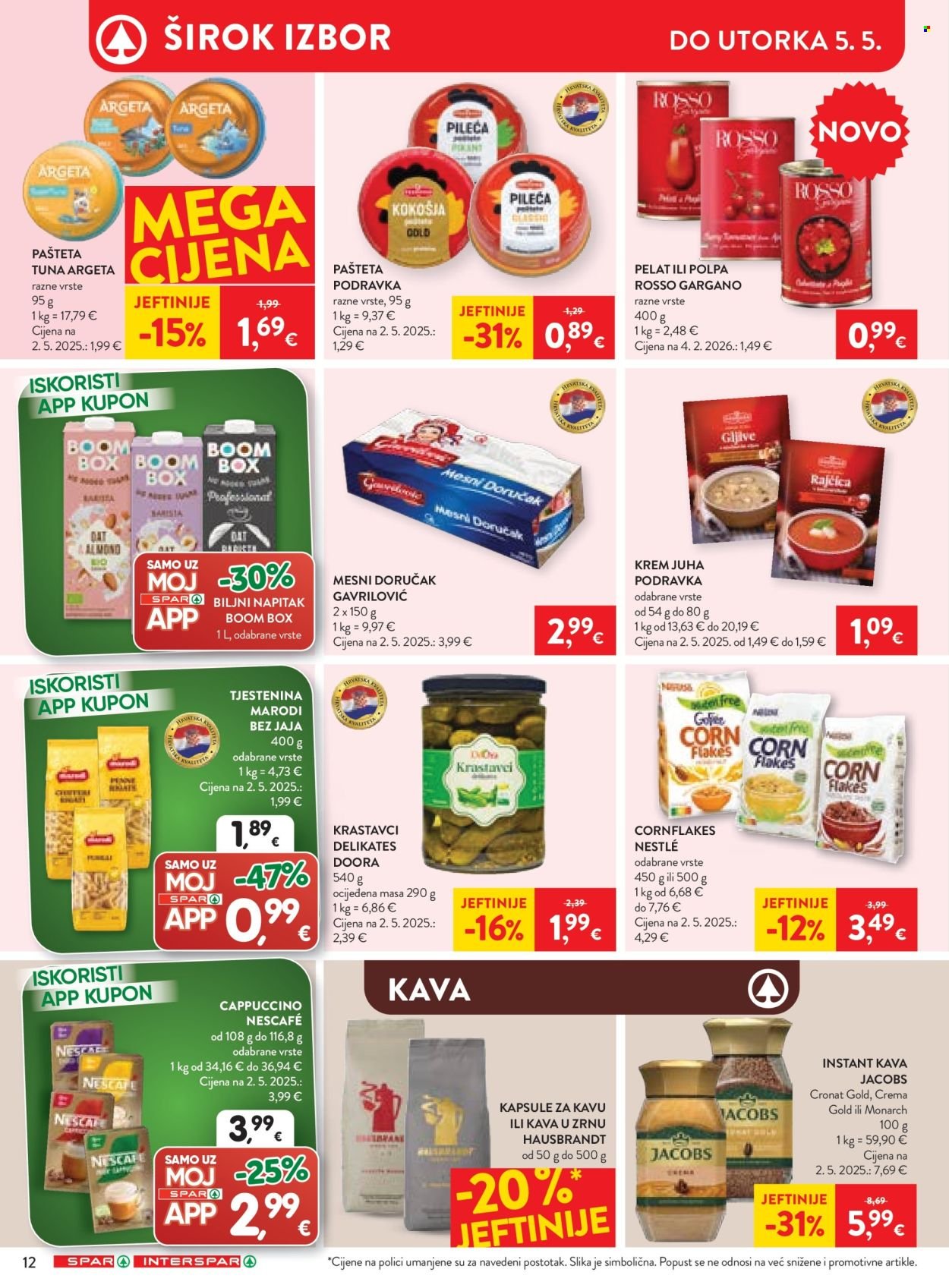 SPAR katalog - Od srijede 29.04.2026.