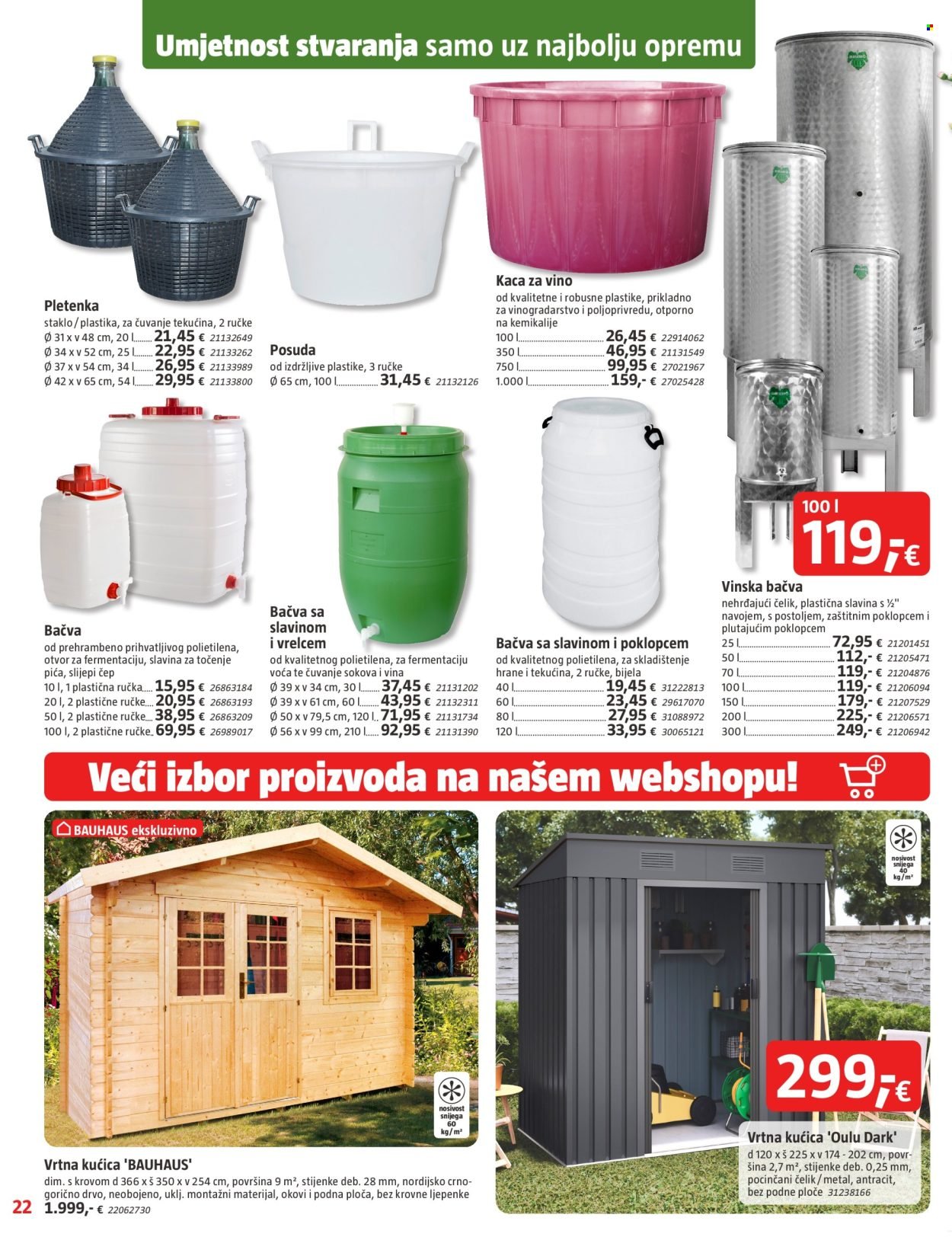 BAUHAUS katalog - KVALITETA PO TRAJNO POVOLJNOJ CIJENI