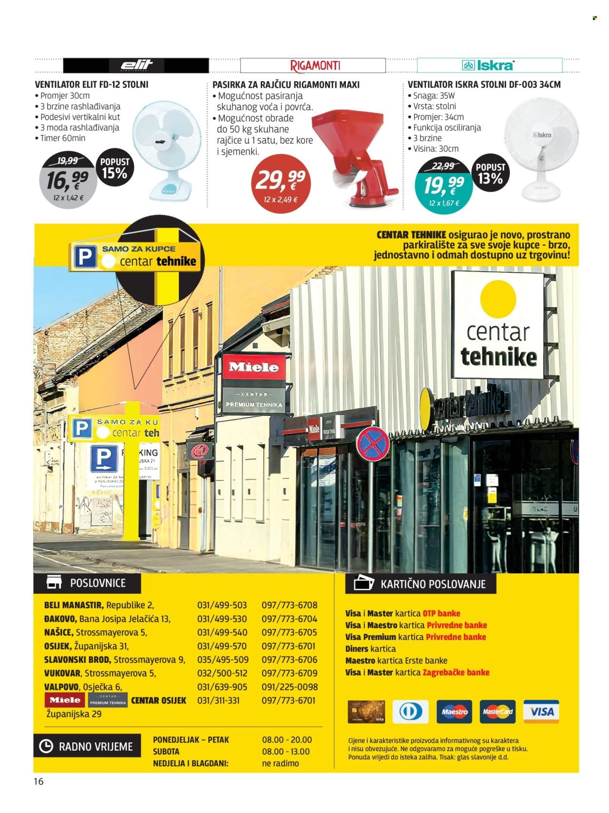 CENTAR TEHNIKE katalog - Od ponedeljka 31.08.2026.