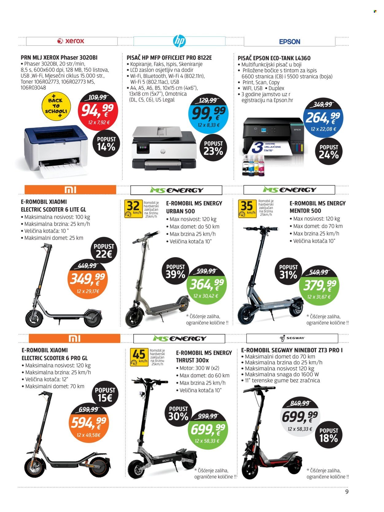 CENTAR TEHNIKE katalog - Od ponedeljka 31.08.2026.
